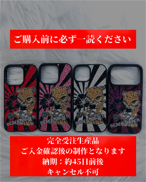 【DECO_CHAMOコラボ】豹羅ちゃんデコiPhoneケース